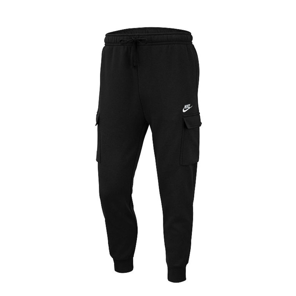 Nike Men's Cargo Joggers in Black - Picture 4 of 4